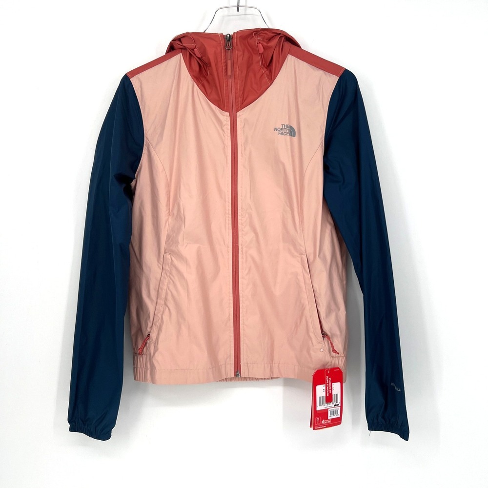 North Face Cyclone 3.0 Hoodie Windbreaker Jacket Womens S Hiking Outdoor